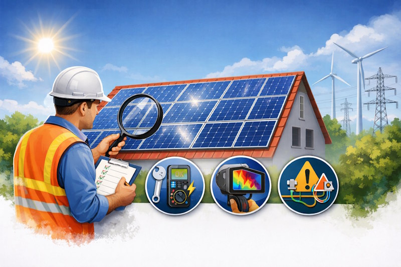 Sachverständigenabnahme für PV-Anlagen