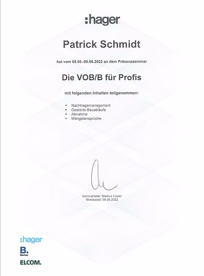 Die VOB/B für Profis